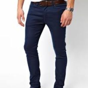Levis 510 Deep Petrol Skinny Denim
